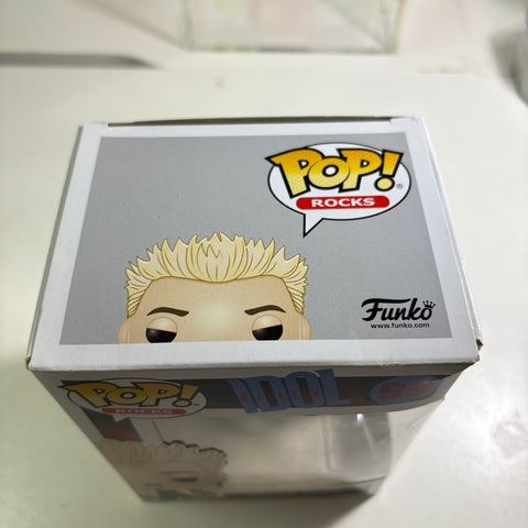 SEVERE BOX DAMAGE VIEW PHOTOS BILLY IDOL - Funko Pop Rocks 99 Vinyl Figure