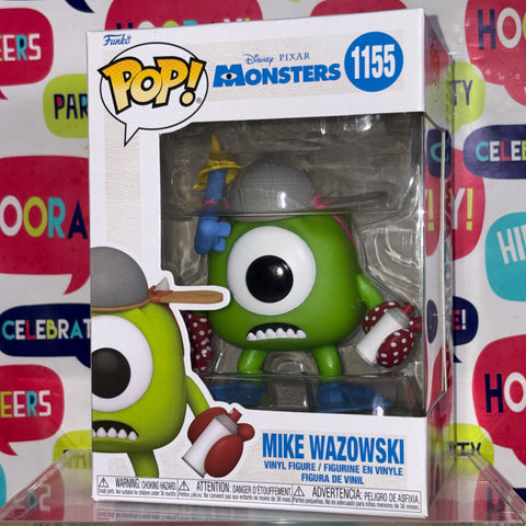 Mike Wazowski - Monsters Inc Disney Funko Pop 1155 Vinyl Figure (11.4 Cm L × 8.9 Cm W × 15.9 Cm H)