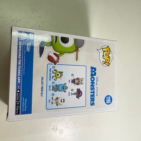 Mike Wazowski - Monsters Inc Disney Funko Pop 1155 Vinyl Figure (11.4 Cm L × 8.9 Cm W × 15.9 Cm H)