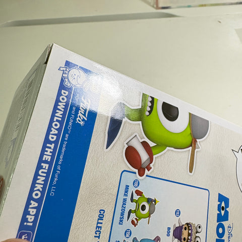 Mike Wazowski - Monsters Inc Disney Funko Pop 1155 Vinyl Figure (11.4 Cm L × 8.9 Cm W × 15.9 Cm H)