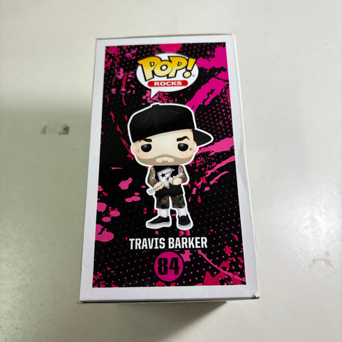 BOX FLAWS VIEW PHOTOS Travis Barker - Blink-182 Funko Pop Rocks 84 Vinyl Figure