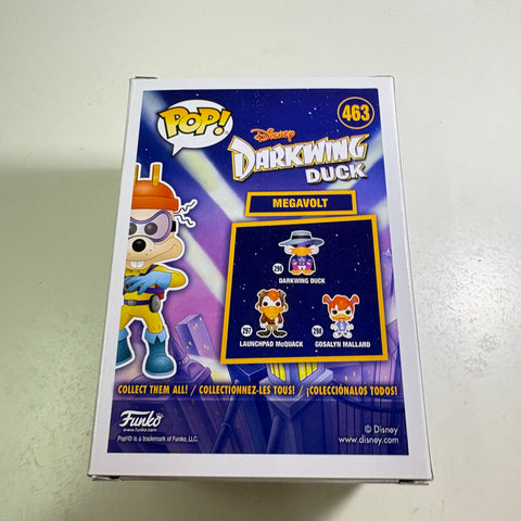 Megavolt GLOW CHASE - Darkwing Duck Disney Funko Pop 463 Vinyl Figure (11.4 Cm L × 8.9 Cm W × 15.9 Cm H)