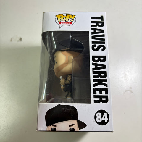 BOX FLAWS VIEW PHOTOS Travis Barker - Blink-182 Funko Pop Rocks 84 Vinyl Figure