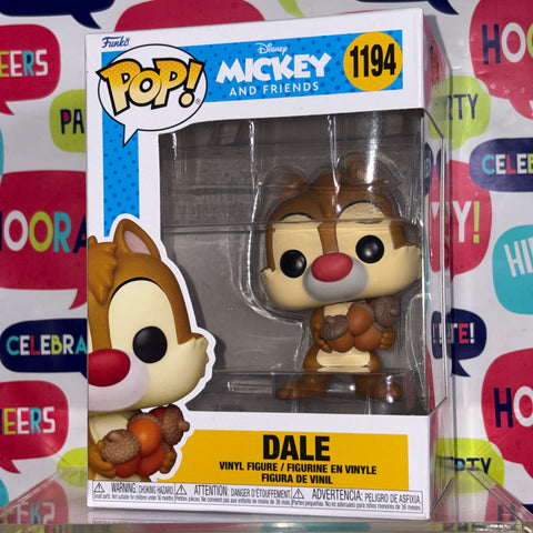 Dale - Mickey and Friends Disney Funko Pop 1194 Vinyl Figure (11.4 Cm L × 8.9 Cm W × 15.9 Cm H)