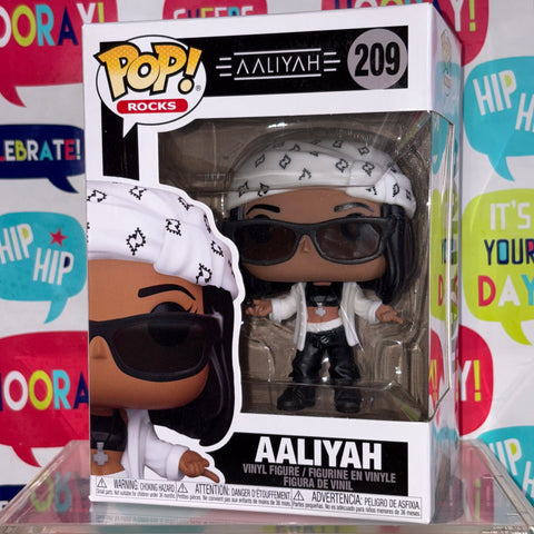 Aaliyah - Funko Pop Rocks 209 Vinyl Figure