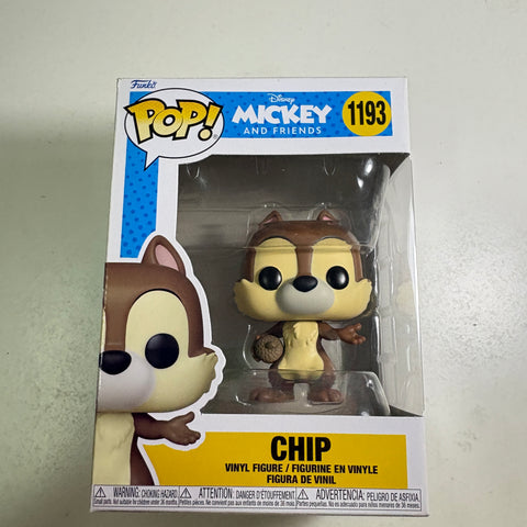 Chip - Mickey and Friends Disney Funko Pop 1193 Vinyl Figure (11.4 Cm L × 8.9 Cm W × 15.9 Cm H) (Copy)