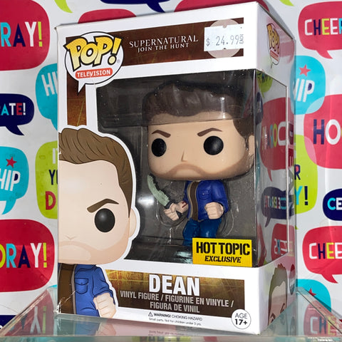 Supernatural - Dean Funko Pop 444 Hot topic Exclusive