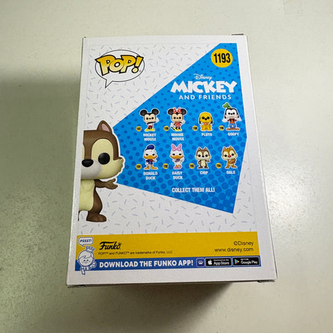 Chip - Mickey and Friends Disney Funko Pop 1193 Vinyl Figure (11.4 Cm L × 8.9 Cm W × 15.9 Cm H) (Copy)