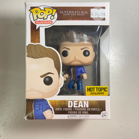 Supernatural - Dean Funko Pop 444 Hot topic Exclusive