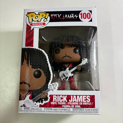 BOX FLAWS VIEW PHOTOS Rick James - Funko Pop Rocks 100 Vinyl Figure