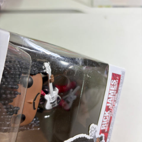 BOX FLAWS VIEW PHOTOS Rick James - Funko Pop Rocks 100 Vinyl Figure