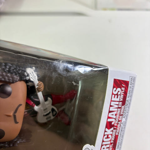 BOX FLAWS VIEW PHOTOS Rick James - Funko Pop Rocks 100 Vinyl Figure