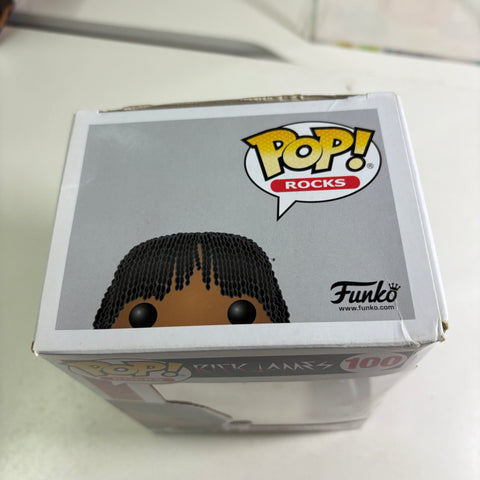 BOX FLAWS VIEW PHOTOS Rick James - Funko Pop Rocks 100 Vinyl Figure