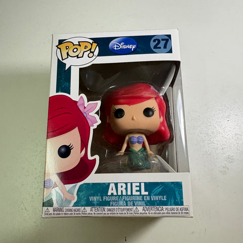 Ariel - The Little Mermaid Disney Funko Pop 27 Vinyl Figure (11.4 Cm L × 8.9 Cm W × 15.9 Cm H)