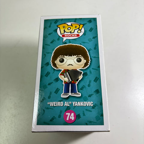 BOX FLAWS VIEW PHOTOS WEIRD AL YANKOVIC - Funko Pop Rocks 74 Vinyl Figure