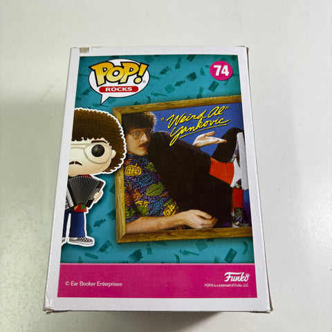 BOX FLAWS VIEW PHOTOS WEIRD AL YANKOVIC - Funko Pop Rocks 74 Vinyl Figure