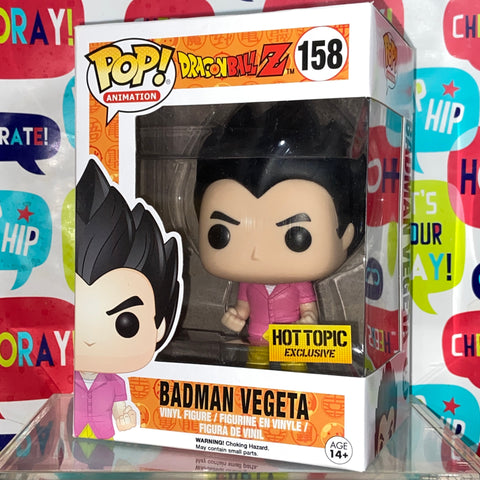 Dragon Ball Z - Vegeta (Badman) Funko Pop 158 Hot Topic Exclusive