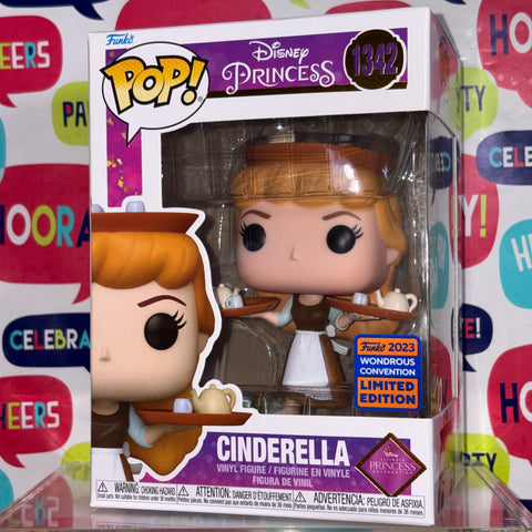 Cinderella - Disney Funko Pop 1342 Vinyl Figure (11.4 Cm L × 8.9 Cm W × 15.9 Cm H)
