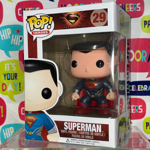 Superman (Man of Steel) - DC Funko Pop 29