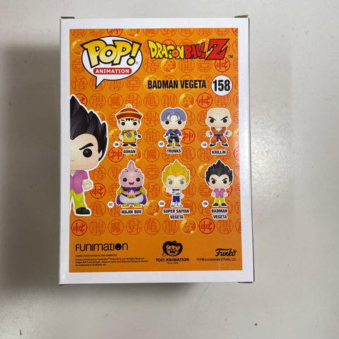 Dragon Ball Z - Vegeta (Badman) Funko Pop 158 Hot Topic Exclusive
