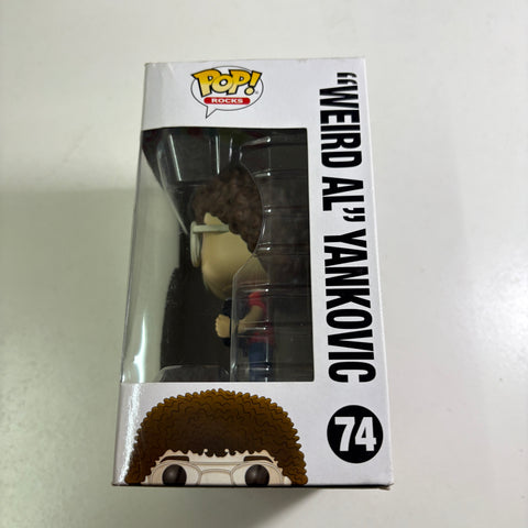BOX FLAWS VIEW PHOTOS WEIRD AL YANKOVIC - Funko Pop Rocks 74 Vinyl Figure
