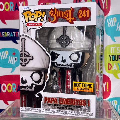 PAPA EMERITUS I - GHOST Funko Pop Rocks 241 Vinyl Figure EXCLUSIVE