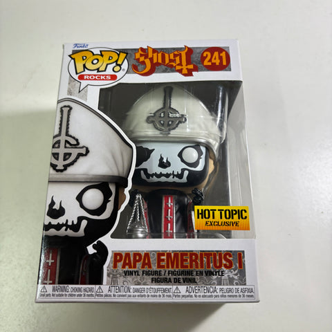 PAPA EMERITUS I - GHOST Funko Pop Rocks 241 Vinyl Figure EXCLUSIVE