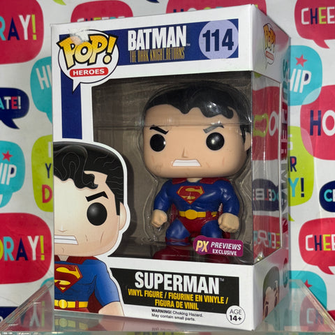 Superman (The Dark Knight Returns) - DC Funko Pop 114 PX Previews