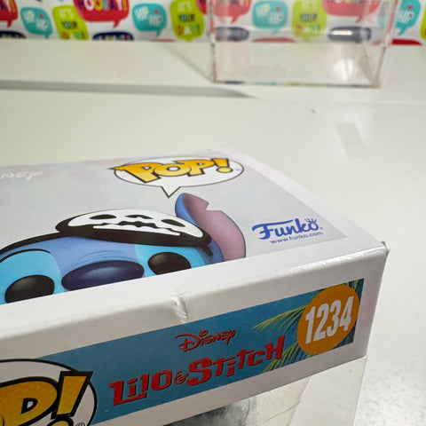 BOX FLAW VIEW PHOTOS Skeleton Stitch GLOW CHASE - Disney Funko Pop 1234 Vinyl Figure (11.4 Cm L × 8.9 Cm W × 15.9 Cm H)