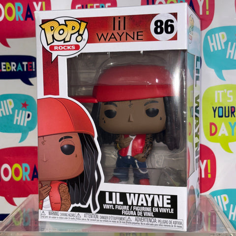 BOX FLAW VIEW PHOTOS LIL WAYNE - Funko Pop Rocks 86 Vinyl Figure