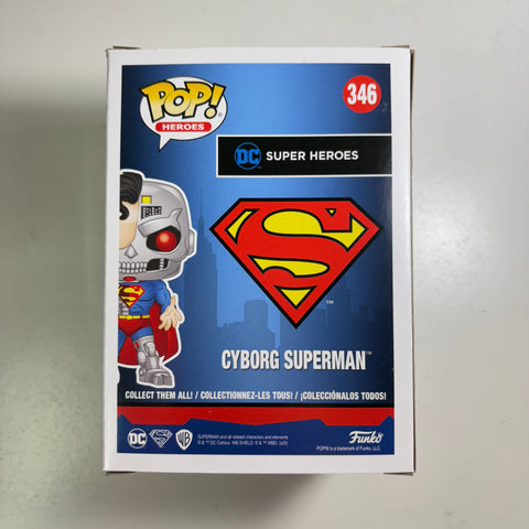 Superman (Cyborg) - DC Funko Pop 346 Summer Convention 2020