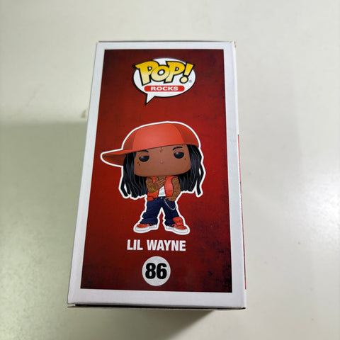 BOX FLAW VIEW PHOTOS LIL WAYNE - Funko Pop Rocks 86 Vinyl Figure