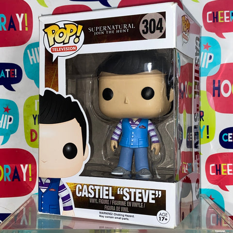 Supernatural - Castiel as Steve Funko Pop 304