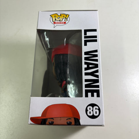 BOX FLAW VIEW PHOTOS LIL WAYNE - Funko Pop Rocks 86 Vinyl Figure