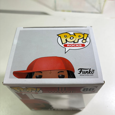 BOX FLAW VIEW PHOTOS LIL WAYNE - Funko Pop Rocks 86 Vinyl Figure