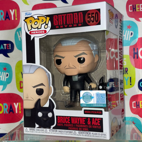 Bruce & Ace (Batman Beyond) - DC Funko Pop 550 Limited 9500 Pieces