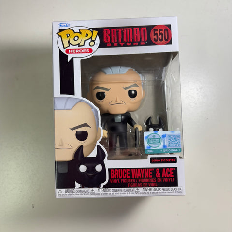 Bruce & Ace (Batman Beyond) - DC Funko Pop 550 Limited 9500 Pieces