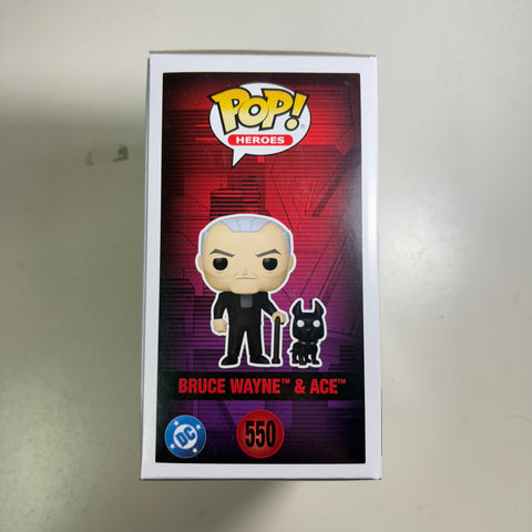 Bruce & Ace (Batman Beyond) - DC Funko Pop 550 Limited 9500 Pieces