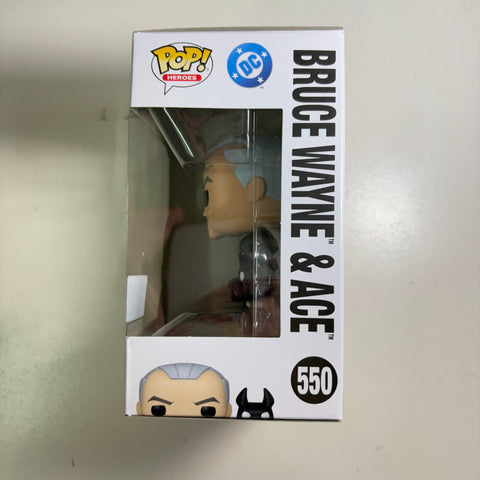 Bruce & Ace (Batman Beyond) - DC Funko Pop 550 Limited 9500 Pieces