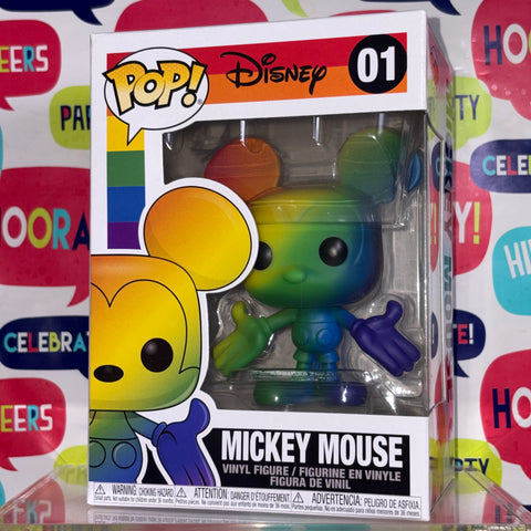 Mickey Mouse - Disney Funko Pop 01 Vinyl Figure (11.4 Cm L × 8.9 Cm W × 15.9 Cm H)
