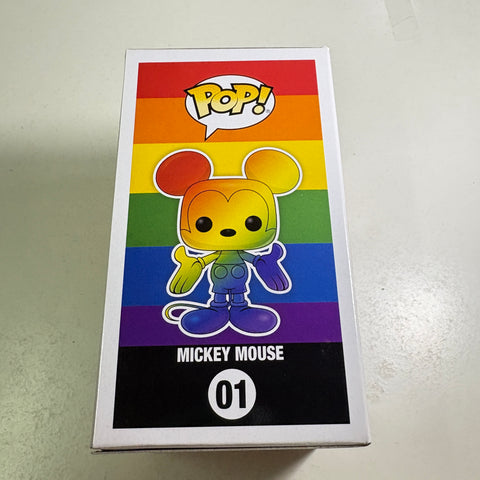 Mickey Mouse - Disney Funko Pop 01 Vinyl Figure (11.4 Cm L × 8.9 Cm W × 15.9 Cm H)