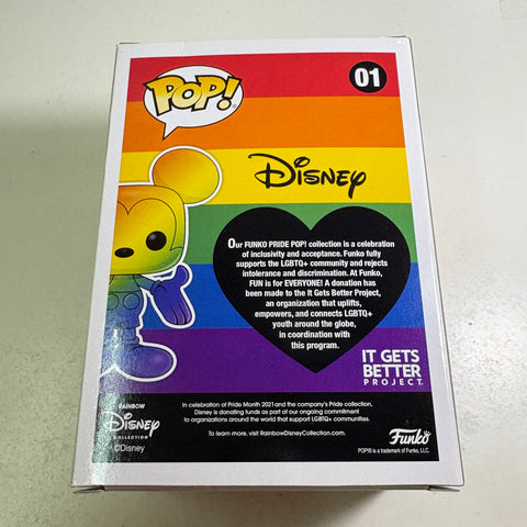 Mickey Mouse - Disney Funko Pop 01 Vinyl Figure (11.4 Cm L × 8.9 Cm W × 15.9 Cm H)