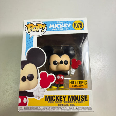 Mickey Mouse Exclusive - Disney Funko Pop 1075 Vinyl Figure (11.4 Cm L × 8.9 Cm W × 15.9 Cm H)