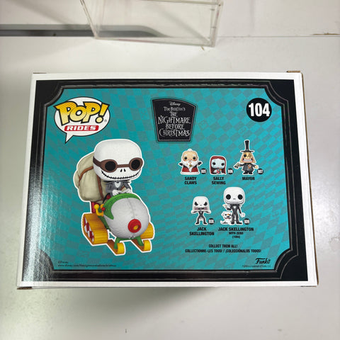 Jack Skellington in Snowmobile - Nightmare Before Christmas Disney Funko Pop 104