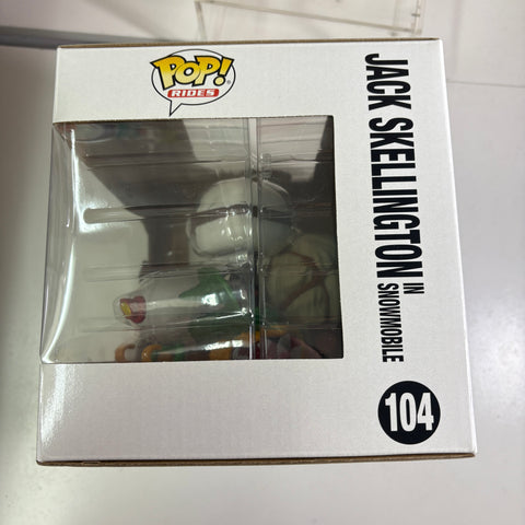 Jack Skellington in Snowmobile - Nightmare Before Christmas Disney Funko Pop 104