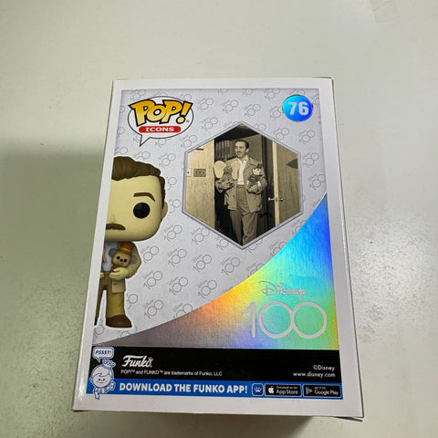 Walt Disney with Dumbo & Timothy Plush - Disney Funko Pop 76 Vinyl Figure (11.4 Cm L × 8.9 Cm W × 15.9 Cm H)