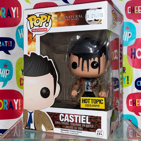 Supernatural - Castiel Funko Pop 95 Hot Topic Exclusive