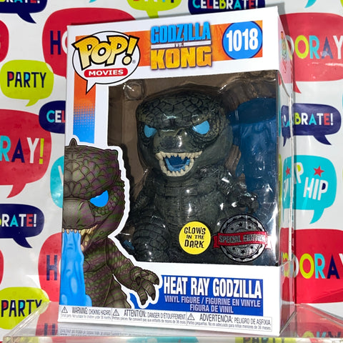 Godzilla vs Kong - Heat Ray Godzilla (Glow in The Dark) Funko Pop 1018 Exclusive