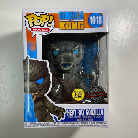 Godzilla vs Kong - Heat Ray Godzilla (Glow in The Dark) Funko Pop 1018 Exclusive