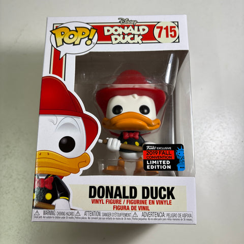 BROKEN AXE Donald Duck - Disney Funko Pop 715 Fall Convention Exclusive